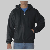 DryBlend® Adult Full-Zip Hooded Sweatshirt 12600 LEDD