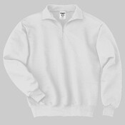Super Sweats 1/4 Zip Sweatshirt with Cadet Collar