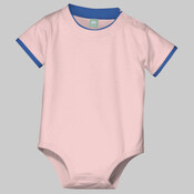 Infant Short Sleeve 1 Piece with Shoulder Snaps