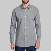 Men's Microcheck Gingham Cotton Shirt