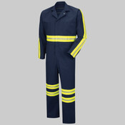 Men's Enhanced Visibility Action Back Coverall