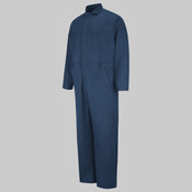Men's Button-Front Cotton Coverall