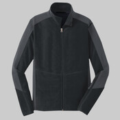 Colorblock Microfleece Jacket BSA
