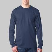 Adult Long-Sleeve Tee with Pocket