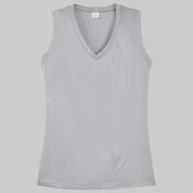 Ladies Sleeveless PosiCharge ® Competitor V Neck Tee