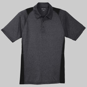Heather Colorblock Contender Polo