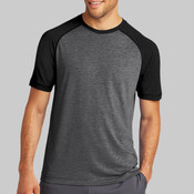 Tri Blend Wicking Raglan Tee