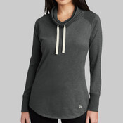 ® Ladies Sueded Cotton Blend Cowl Tee
