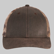 Pigment Print Camouflage Mesh Back Cap