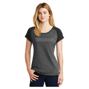 ® Ladies Heritage Blend Varsity Tee