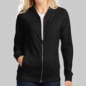 Ladies Lightweight French Terry Bomber
