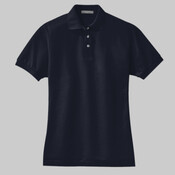 Ladies Heavyweight Cotton Pique Polo