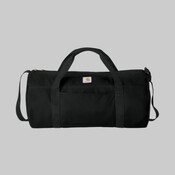 Canvas Packable Duffel with Pouch