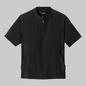 Youth Repeat 1/2 Zip Short Sleeve Jacket