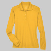 Women's Pinnacle Performance Long Sleeve Piqué Polo