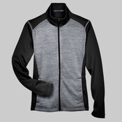Women's Newbury Colorblock Mélange Fleece Full-Zip Jacket