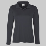 Women's Zone Performance Long Sleeve Polo
