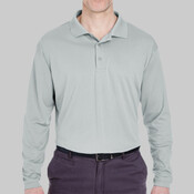 Men's Cool & Dry Sport Long Sleeve Polo