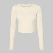 Women's Micro Rib Long Sleeve Baby Tee