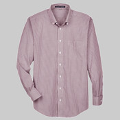 Men's Crown Collection® Gingham Check Woven Dress Shirt