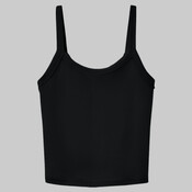 Women's Micro Rib Spaghetti Strap Tank