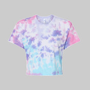 Women's Tie-Dyed Crop T-Shirt