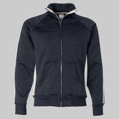 Men's Vintage Polyester Fleece Track Jacket