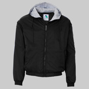 Unisex Fleece Lined Hooded Jacket