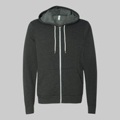 Unisex Sponge Fleece Full-Zip Hoodie Sweatshirt