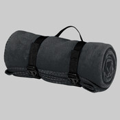 Value Fleece Blanket with Strap