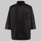 Black Traditional Chef Coat