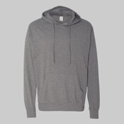 Unisex Lightweight Hooded Pullover T-Shirt
