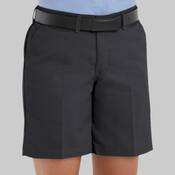 Women's Plain Front 8" Shorts