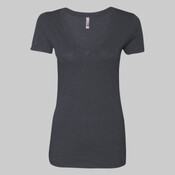 Women’s Triblend Deep V-Neck Tee