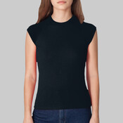 4377 Baby Rib Cap Sleeve Raglan