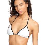 NT301S Sublimation Nylon Tricot Triangle Bikini Top