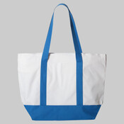 Bay View Giant Zippered Tote