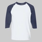 Unisex Heavy Cotton™ Raglan Three-Quarter Sleeve T-Shirt