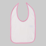 Infant Contrast Trim Premium Jersey Bib