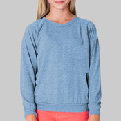 RSATR294 Youth Tri-Blend Raglan Pullover