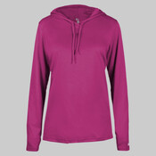 Women's B-Core Hooded Long Sleeve T-Shirt