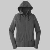 Women's Tri Blend Fleece Full Zip Hoodie