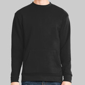Unisex Santa Barbara Pocket Crewneck Sweatshirt