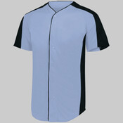 Youth Full Button Baseball Jersey