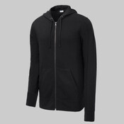 PosiCharge ® Tri Blend Wicking Fleece Full Zip Hooded Jacket