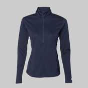 Women's Striated Quarter-Zip Pullover