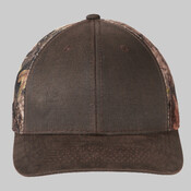 Pigment Print Camouflage Mesh Back Cap