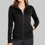 Women's Tricot Sleeve Stripe Track Jacket