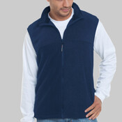 Men's USA-Made Full-Zip Fleece Vest