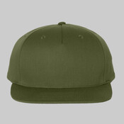 Pinch Front Structured Snapback Trucker Cap